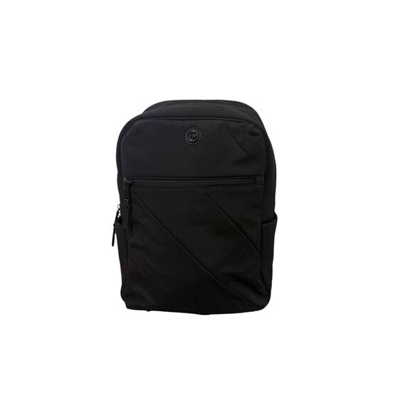 Joan & David Black Nylon Laptop Bag Backpack Travel Diaper Bag Hiking READ - Picture 1 of 13